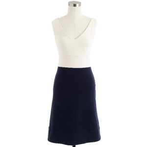 J.Crew COLORBLOCK PONTE DRESS